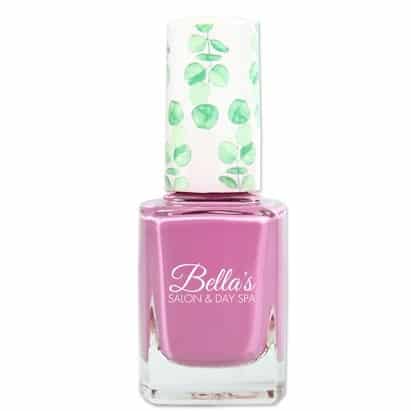 bottle of pink nail polish