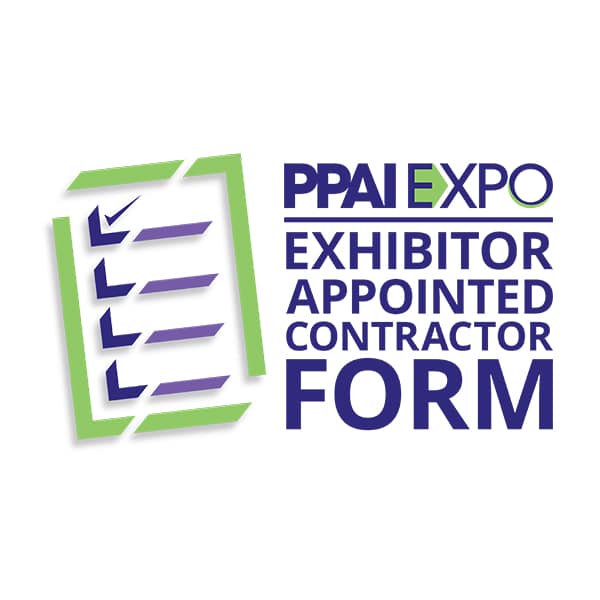 PPAI Exhibitor Contractor Form