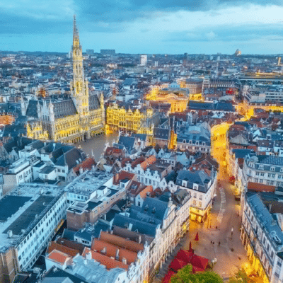 Brussels skyline