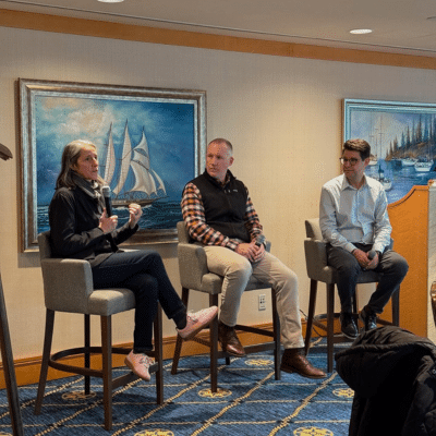 Denise, Drew and Jonathan